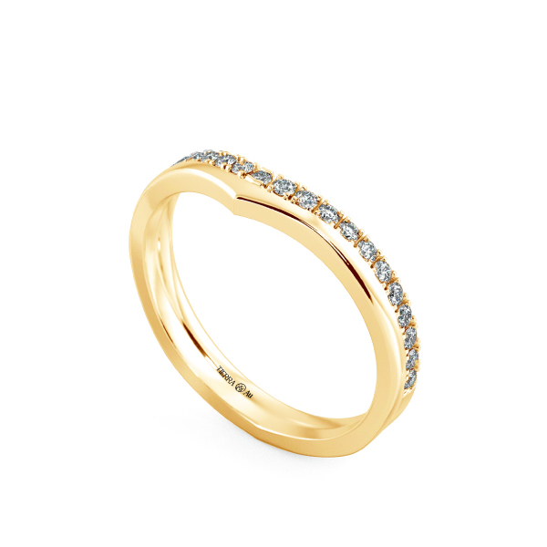 Crown Wedding Band Set NCC8003 4
